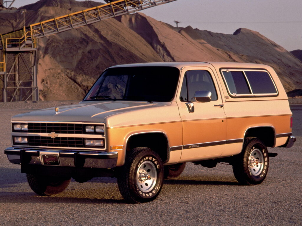 Chevrolet Blazer K5 (CV10516) 2 поколение, 4-й рестайлинг, джип/suv 3 дв. (07.1988 - 06.1991)